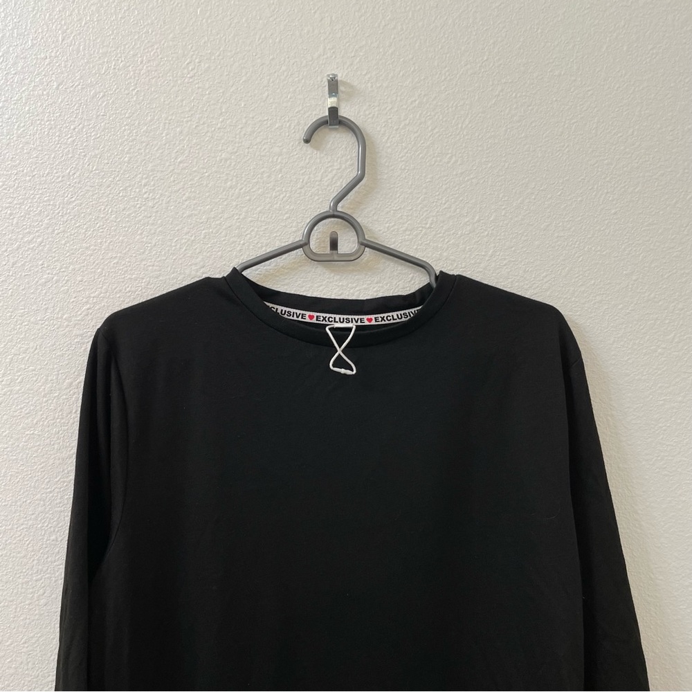 Exclusive t shirt dress black xl - Picture 2 of 4